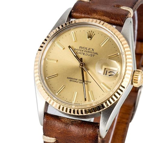 rolex watch with leather band|vintage rolex leather watch bands.